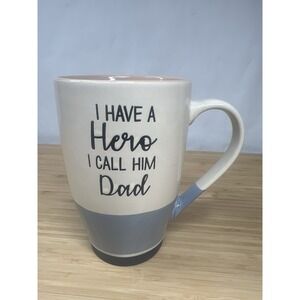 NEW Spectrum Designz "I Have a Hero I Call Him Dad" Ceramic Coffee Mug. Fathers